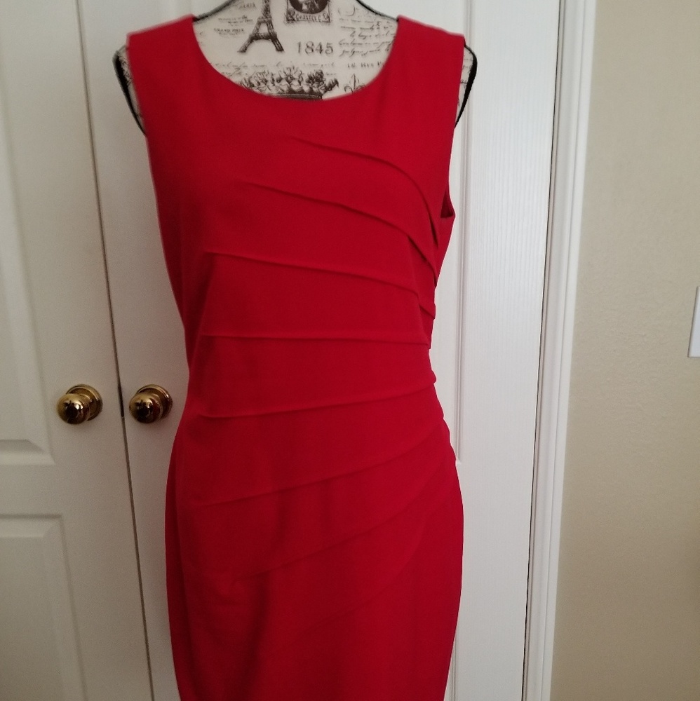 2 for $36 Calvin Klein Red Dress